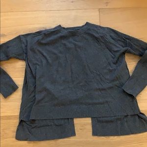 Athleta Sweater with open back detail